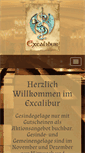 Mobile Screenshot of excalibur-hannover.de